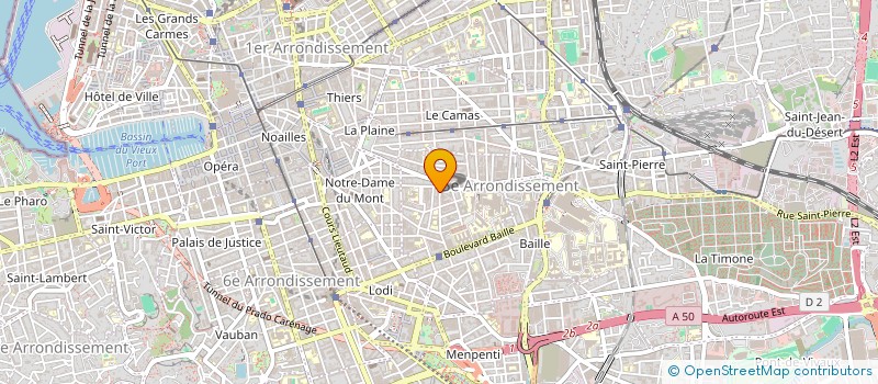 localisation de l'entreprise N.E.S-NETTOYAGE-ENTRETIEN-SERVICE à MARSEILLE