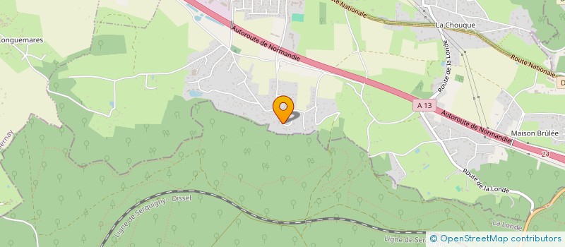 localisation de l'entreprise N.E.T.  SAINT-OUEN-DE-THOUBERVILLE