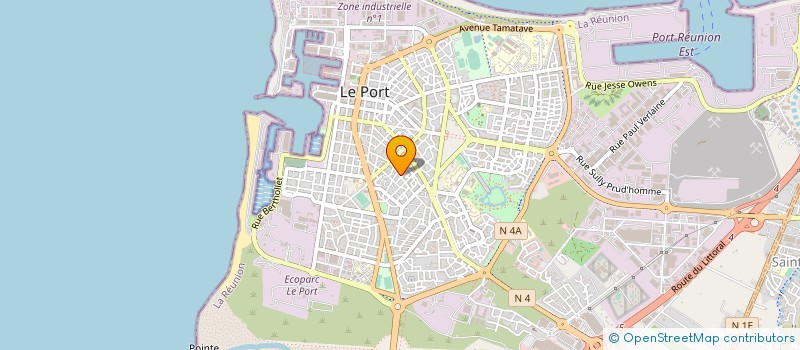 localisation de l'entreprise N.E.V.I à LE PORT