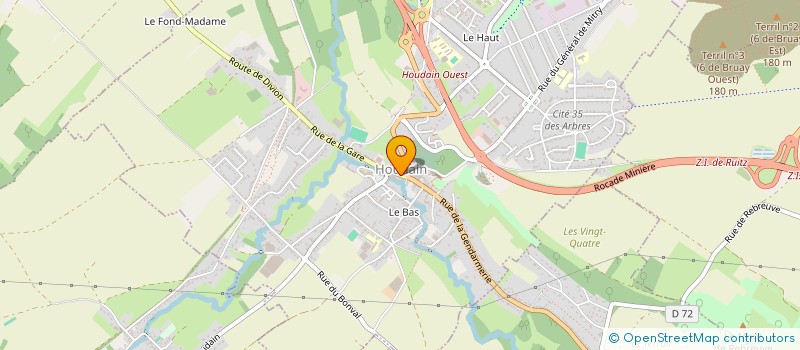 localisation de l'entreprise N ET JP CAYET à HOUDAIN