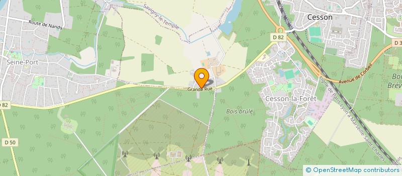 localisation de l'entreprise N ET M INVESTISSEMENT  CESSON