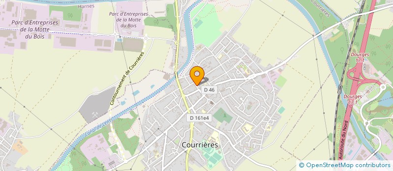 localisation de l'entreprise N'EURO JAZZ-BAND à COURRIERES