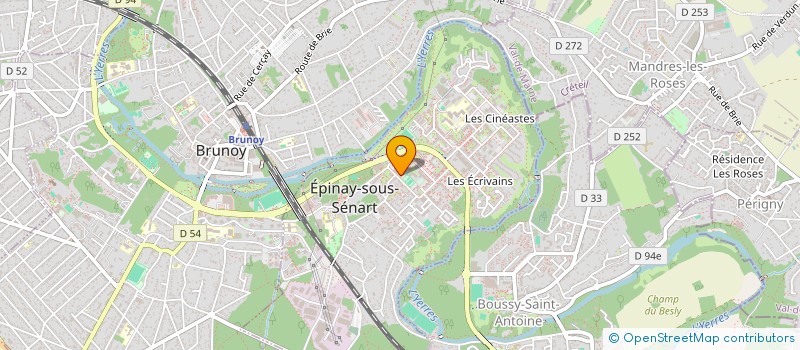 localisation de l'entreprise N F A à EPINAY-SOUS-SENART