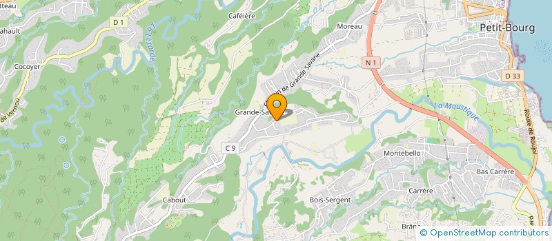localisation de l'entreprise N.F. CONSEIL à PETIT-BOURG