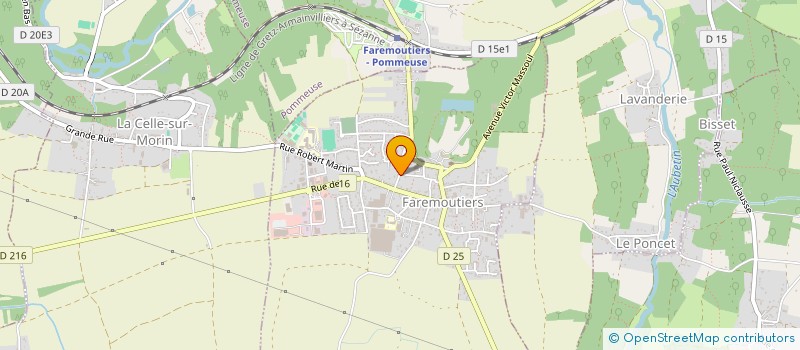 localisation de l'entreprise N&F LOCATION  FAREMOUTIERS