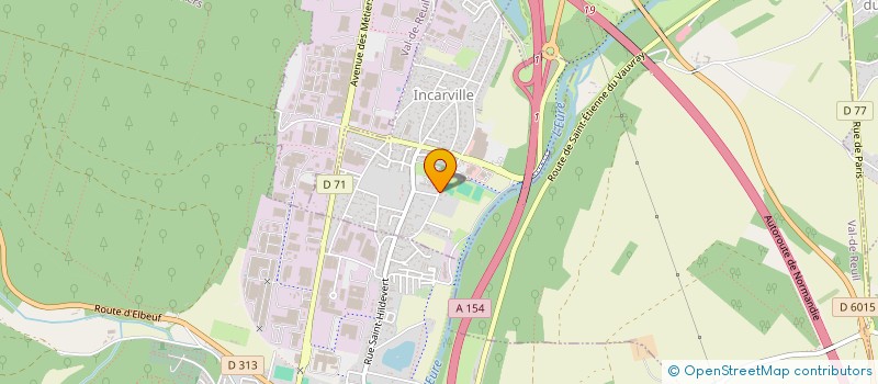 localisation de l'entreprise N.F.P.B. HOLDING  HEUDREVILLE-SUR-EURE