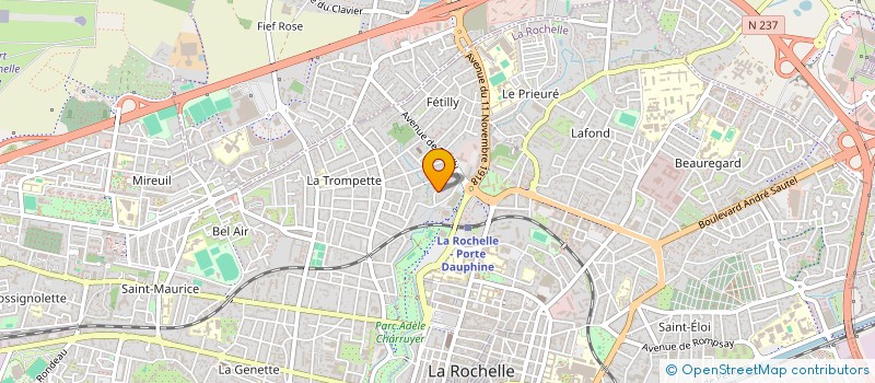 localisation de l'entreprise N-FAB  LA ROCHELLE