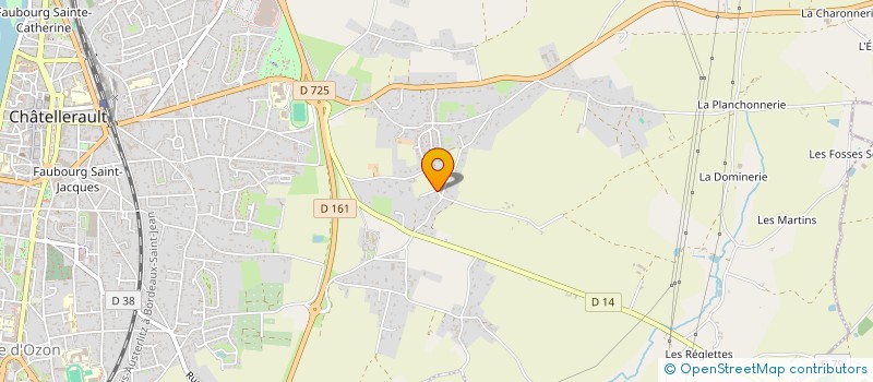 localisation de l'entreprise N'FAMILY  CHATELLERAULT