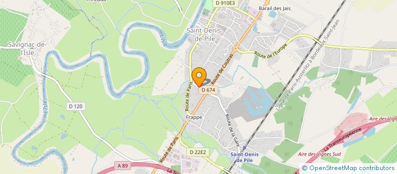 localisation de l'entreprise N'FATI  SAINT-DENIS-DE-PILE