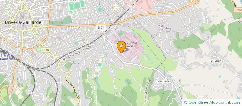 localisation de l'entreprise N FORMATION  BRIVE-LA-GAILLARDE