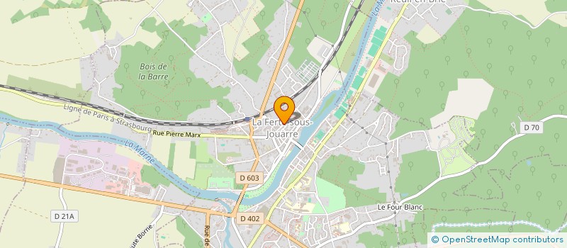 localisation de l'entreprise N.G 7 SERVICES  LA FERTE-SOUS-JOUARRE