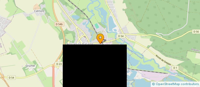 localisation de l'entreprise N.G  ARQUES-LA-BATAILLE