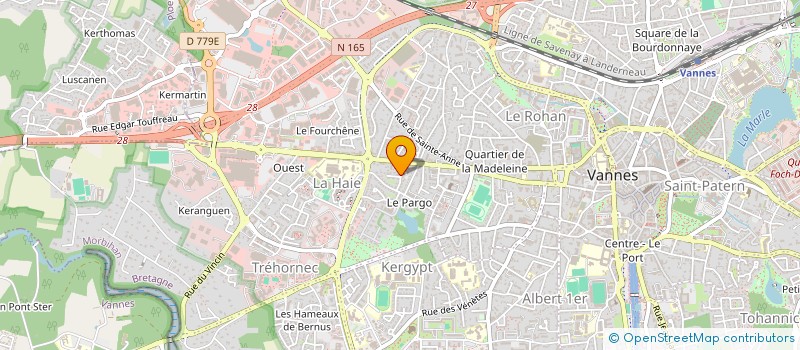 localisation de l'entreprise N.G.A.S NIRO à VANNES
