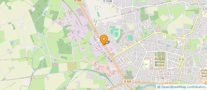 localisation de l'entreprise N G C  LA FLECHE