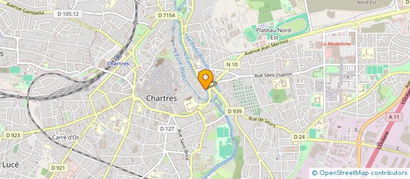 localisation de l'entreprise N.G. HOLDING  CHARTRES