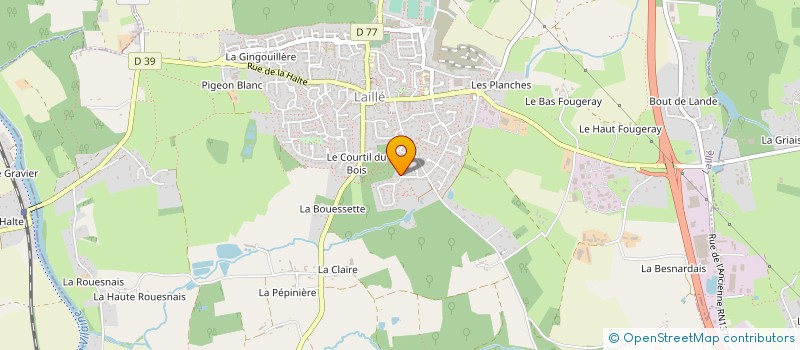 localisation de l'entreprise N.G. L.O.C.  LAILLE