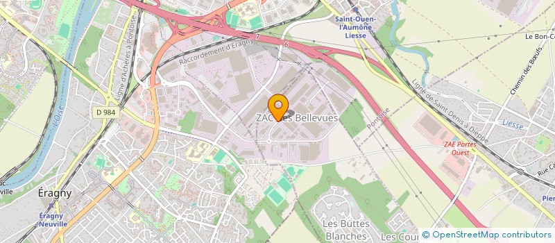 localisation de l'entreprise N.G.M DIFFUSION à HERBLAY-SUR-SEINE