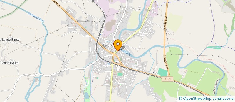 localisation de l'entreprise N.G. (NOEL GUYOT)  LABRUGUIERE