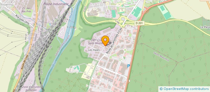 localisation de l'entreprise N.G.R. LOISIRS - NATHALIE RAHIER LOISIRS  SAINT-MAXIMIN