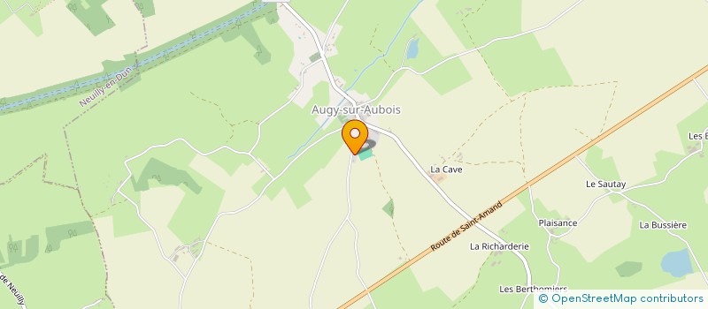 localisation de l'entreprise N.G.SHOP  SANCOINS