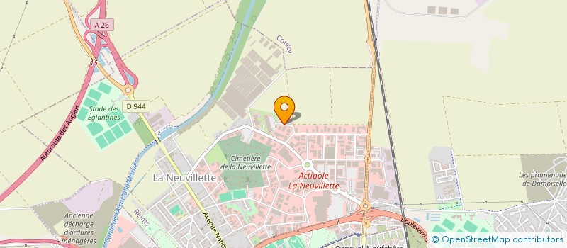 localisation de l'entreprise N.G. TURBO 51 à REIMS