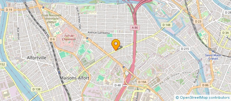localisation de l'entreprise N GHOBOLD à MAISONS-ALFORT