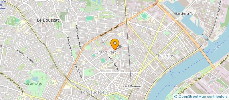 localisation de l'entreprise N GOMBI CORPORATION à BORDEAUX
