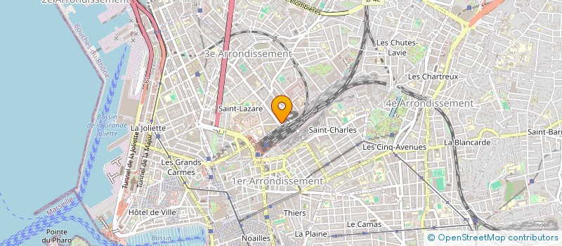 localisation de l'entreprise N GOME D ITSANDRA EN FRANCE  MARSEILLE