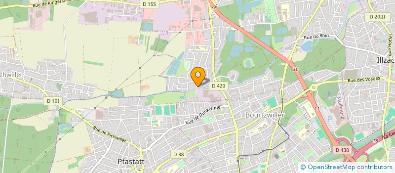 localisation de l'entreprise N'GUYEN INTERNATIONAL  KINGERSHEIM