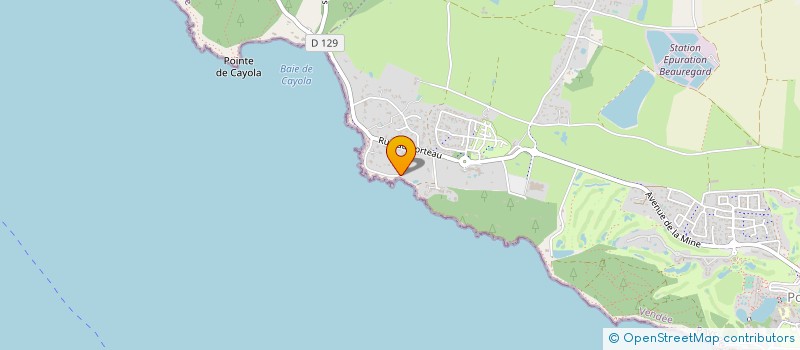 localisation de l'entreprise N.H.A. FAMILY  TALMONT-SAINT-HILAIRE