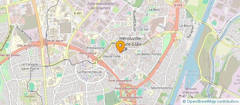 localisation de l'entreprise N.H.S.IMPORT EXPORT à HEROUVILLE-SAINT-CLAIR