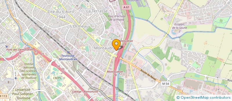 localisation de l'entreprise N.H.TOULOUSE à TOULOUSE