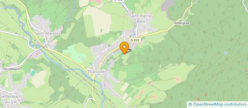 localisation de l'entreprise N.H.Y.  SAINT-PIERRE-BOIS