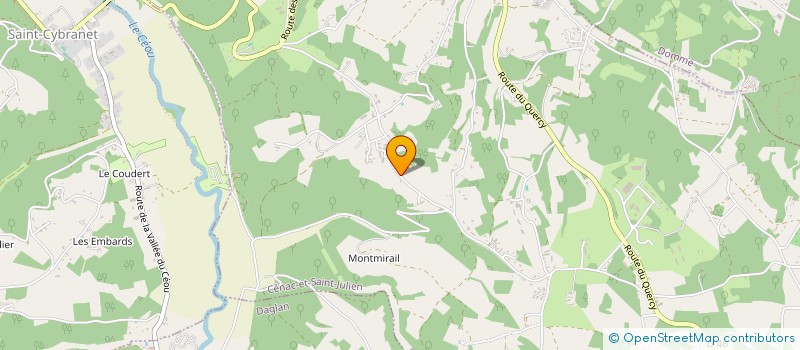 localisation de l'entreprise N HAIR COIFFURE  CASTELNAUD-LA-CHAPELLE