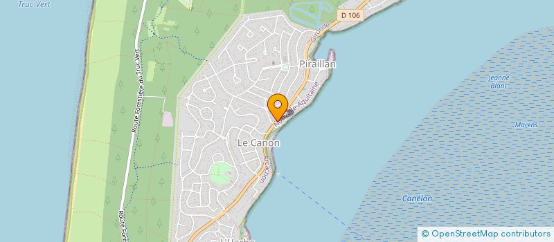 localisation de l'entreprise N HOME LE MOULLEAU  LEGE-CAP-FERRET