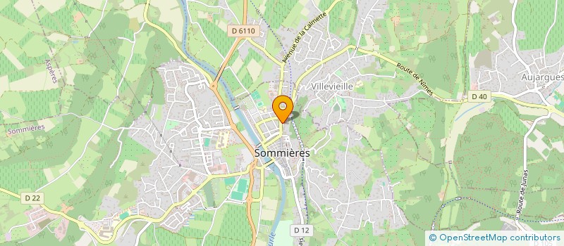 localisation de l'entreprise N.I.E  SOMMIERES