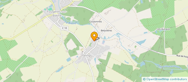 localisation de l'entreprise N.I.F.  LE CONTROIS-EN-SOLOGNE