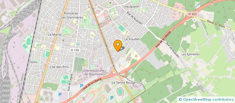 localisation de l'entreprise N.I.G.H. IMMOBILIER  LE MANS