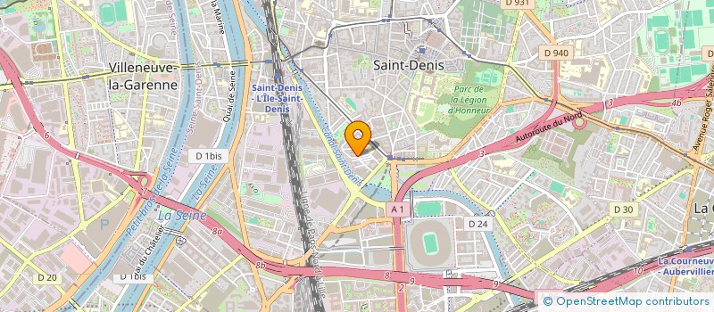 localisation de l'entreprise N.I.P.S. à SAINT-DENIS