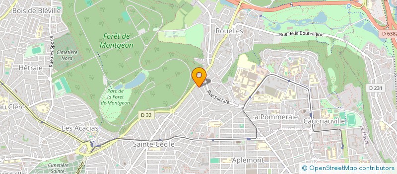 localisation de l'entreprise N I Y Y A  LE HAVRE