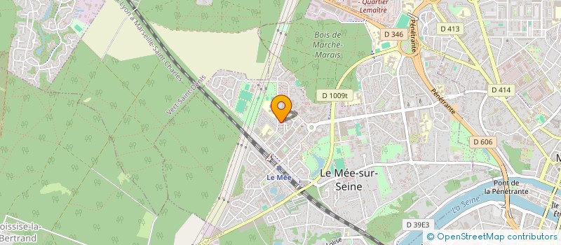 localisation de l'entreprise N'ICE MAN  LE MEE-SUR-SEINE