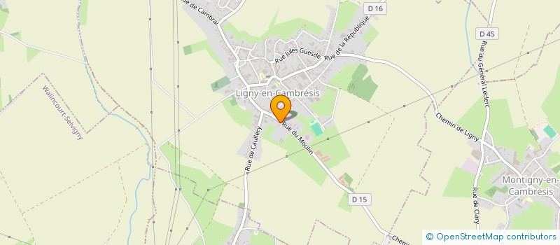 localisation de l'entreprise N&J  CAMBRAI