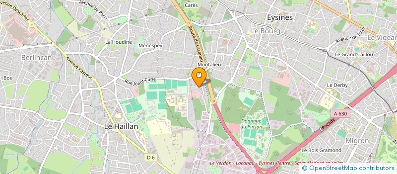localisation de l'entreprise N.J.BAT33 à EYSINES