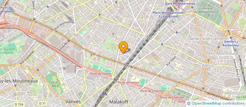 localisation de l'entreprise N&J HOLDING  PARIS