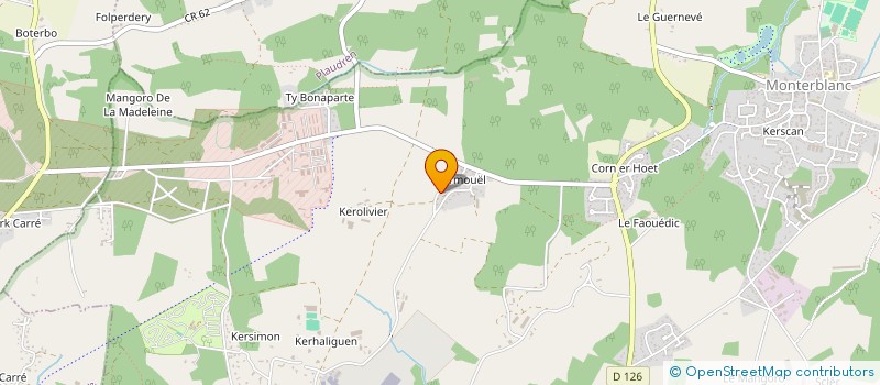 localisation de l'entreprise N&J IMMOBILIER  MONTERBLANC