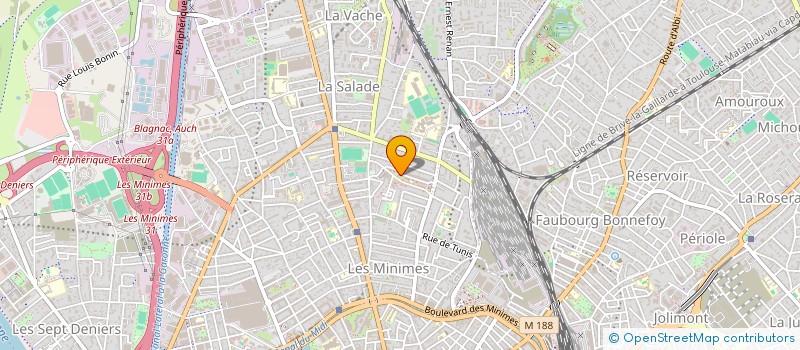 localisation de l'entreprise N JOY BURGER à TOULOUSE