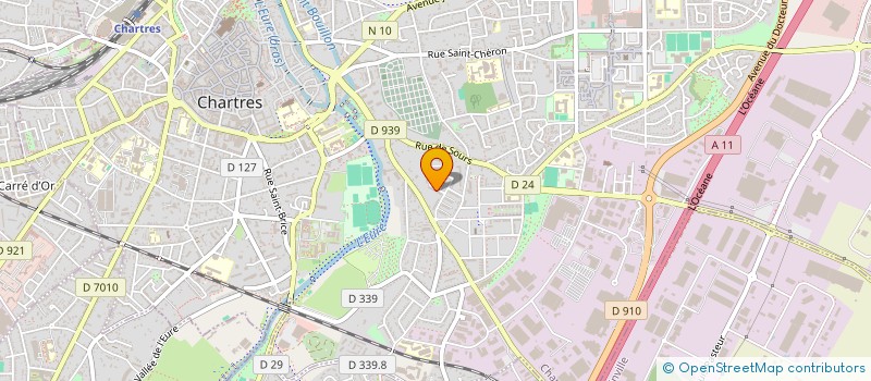 localisation de l'entreprise N+K à CHARTRES