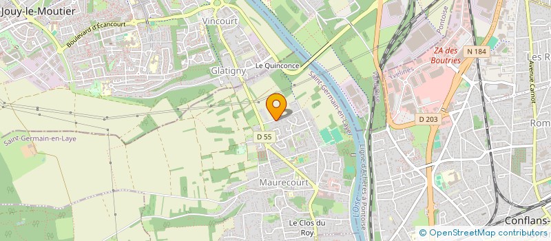 localisation de l'entreprise N. KO  MAURECOURT