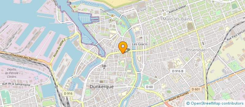 localisation de l'entreprise N L à DUNKERQUE