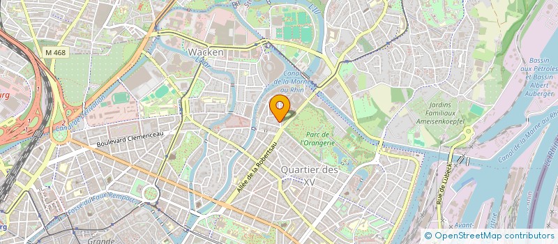 localisation de l'entreprise N&L à STRASBOURG